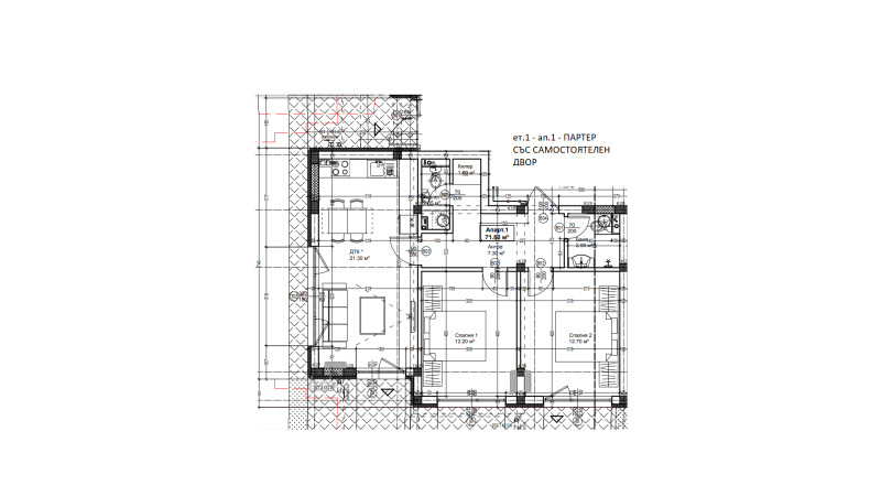 In vendita  2 camere da letto Varna , Vinitsa , 85 mq | 99831941 - Immagine [3]