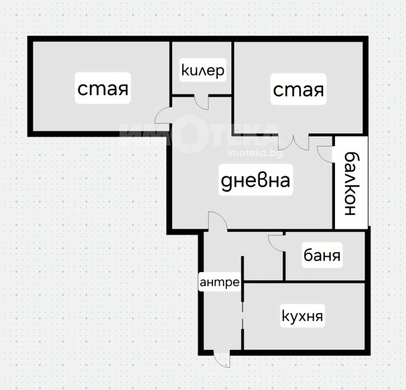 Продава 3-СТАЕН, гр. София, Западен парк, снимка 3 - Апартаменти - 53246092