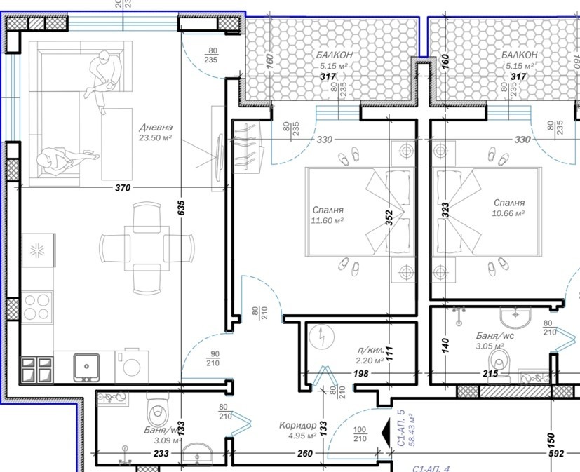 Продава 2-СТАЕН, гр. Варна, Възраждане 3, снимка 10 - Апартаменти - 55220266