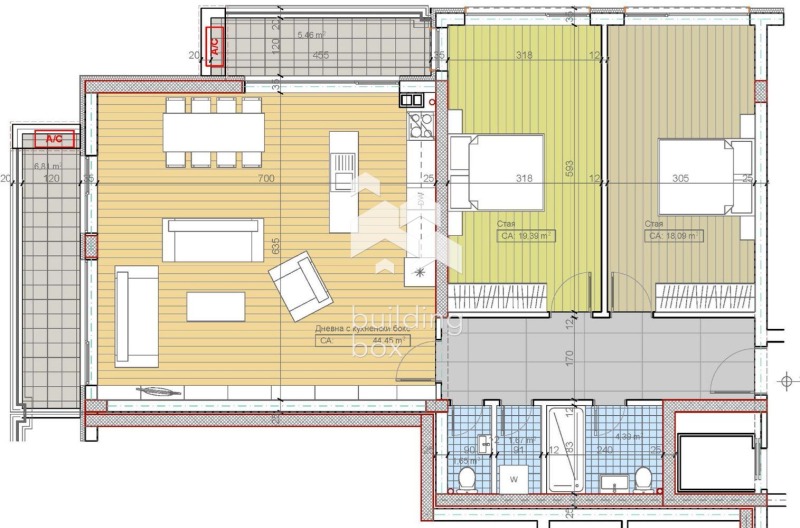 À venda  2 quartos Sofia , m-t Gardova glava , 153 m² | 61050339 - imagem [2]