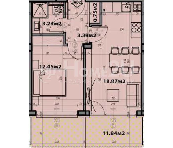 Продава 2-СТАЕН, град Варна, Виница • 96490 € / 188718.04 лв. • 52362074 1