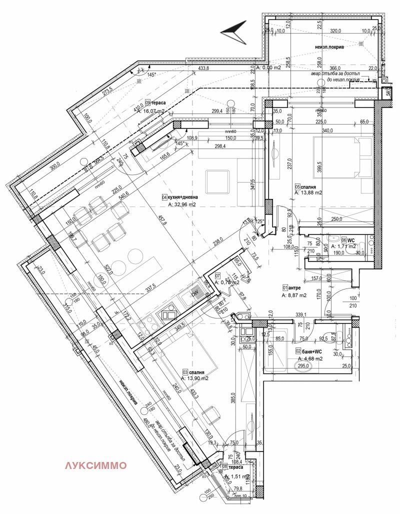 Zu verkaufen  2 Schlafzimmer Sofia , Darweniza , 135 qm | 22566901 - Bild [2]