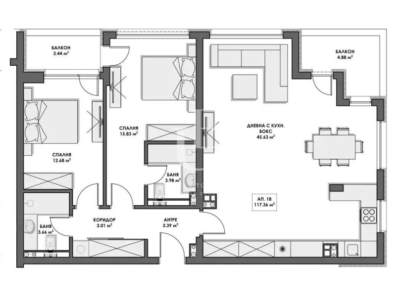 Продава  3-стаен град София , Бояна , 140 кв.м | 82484260 - изображение [10]