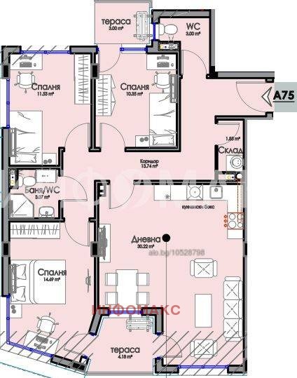 Продава МНОГОСТАЕН, град Бургас, Хоризонт • 179314 € • 18595107 — Holmes.bg