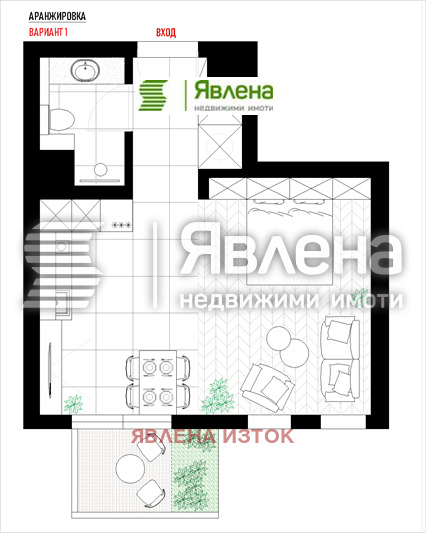 Продава 1-СТАЕН, гр. София, Овча купел, снимка 10 - Апартаменти - 53013428