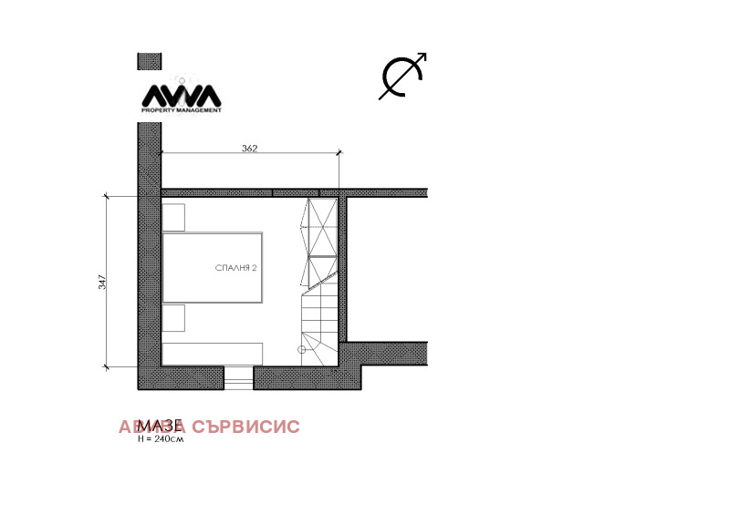 Продава 2-СТАЕН, гр. София, Яворов, снимка 15 - Aпартаменти - 46318640