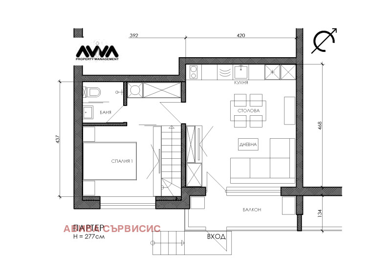 Продава 2-СТАЕН, гр. София, Яворов, снимка 14 - Aпартаменти - 46318640