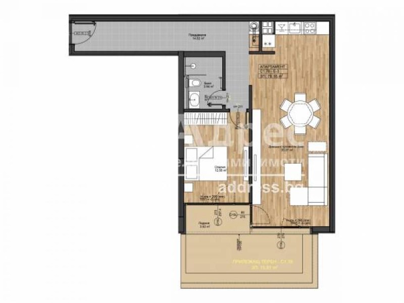 Na prodej  1 ložnice Sofia , Bojana , 98 m2 | 63212701 - obraz [4]
