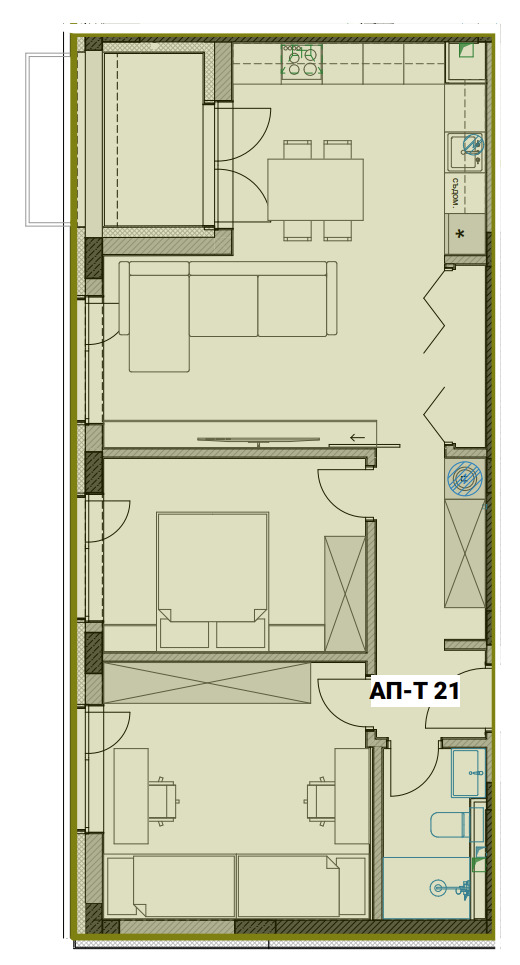 Продава 3-СТАЕН, гр. Русе, Здравец