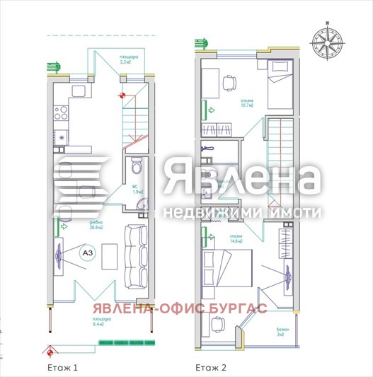 Продава КЪЩА, гр. Свети Влас, област Бургас, снимка 2 - Къщи - 53420744
