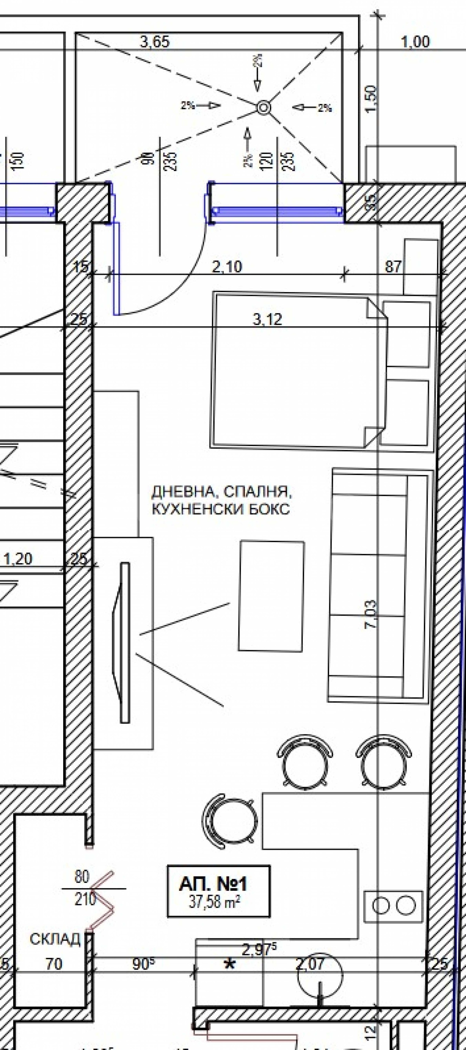 Продава 1-СТАЕН, гр. Поморие, област Бургас, снимка 2 - Апартаменти - 55953494