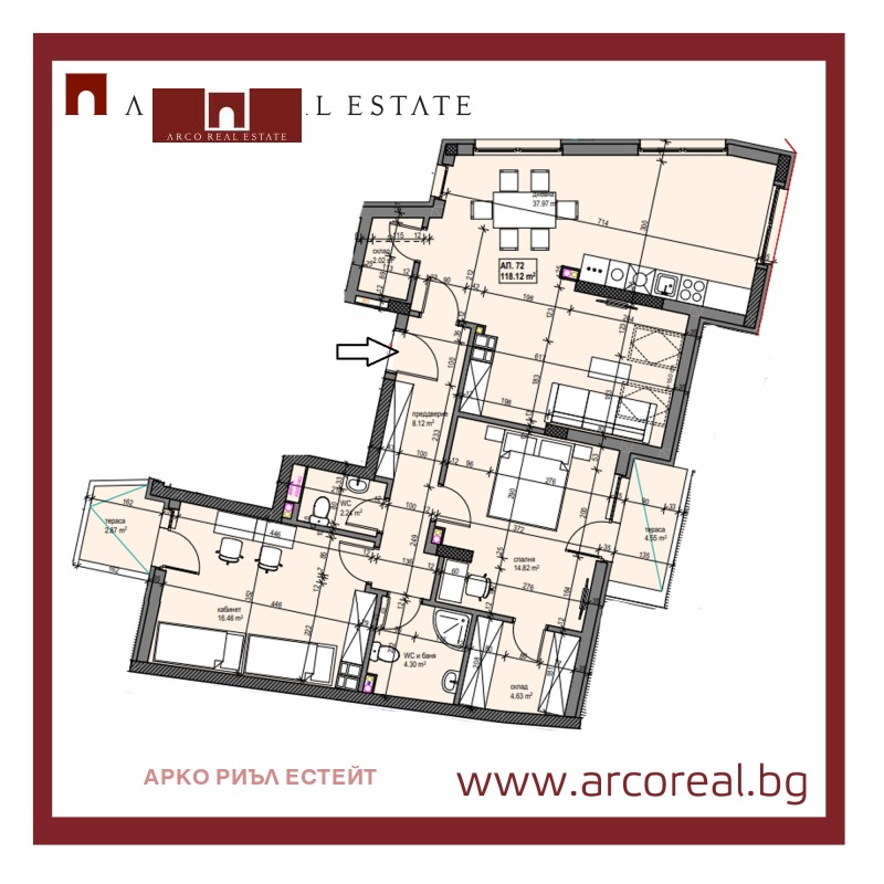 Продаја  2 спаваће собе Софија , Банишора , 135 м2 | 29310398 - слика [2]