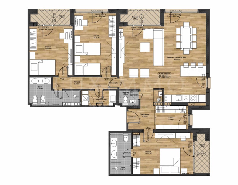 À vendre  3 chambres Sofia , Boyana , 212 m² | 24294561 - image [2]