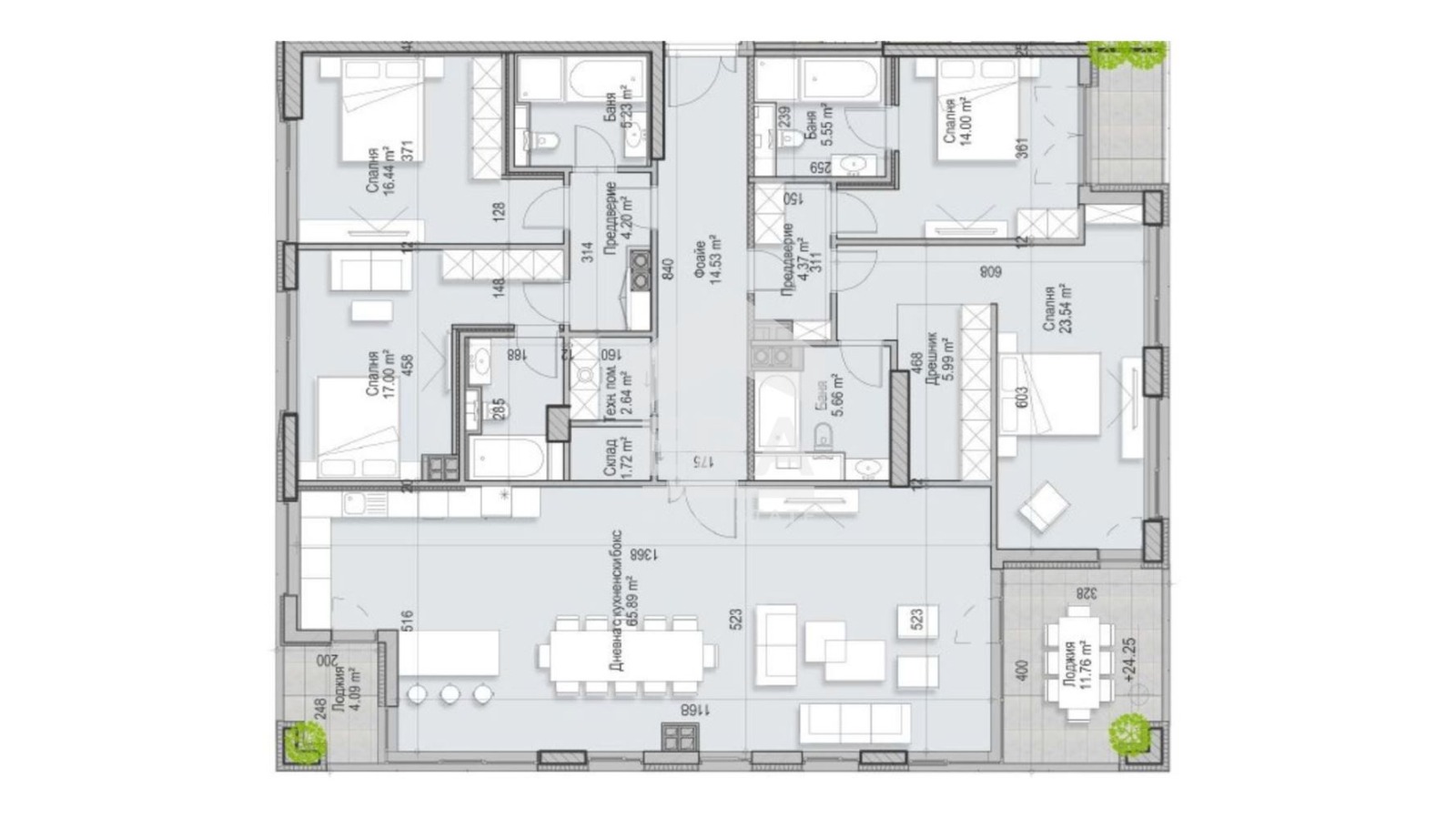 Продава МНОГОСТАЕН, гр. София, Кръстова вада, снимка 11 - Апартаменти - 55896294