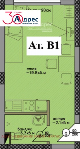 Продажба на едностайни апартаменти в област Бургас - изображение 6 