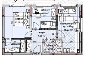 2 soverom Vladislav Varnensjik 1, Varna 9