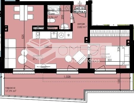 Продается  1 спальня область Бургас , Созопол , 91 кв.м | 39928721 - изображение [3]