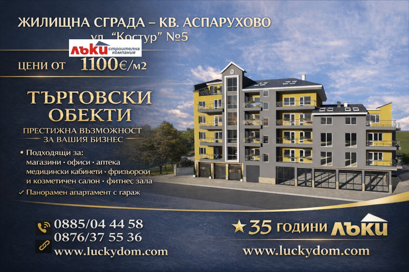 Продава МАГАЗИН, гр. Варна, Аспарухово