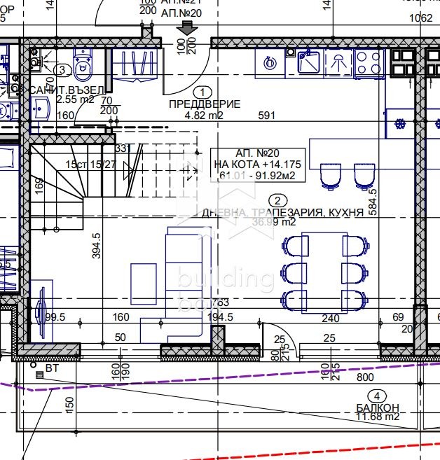 Продава 4-СТАЕН, гр. София, Овча купел 1, снимка 3 - Апартаменти - 56029135