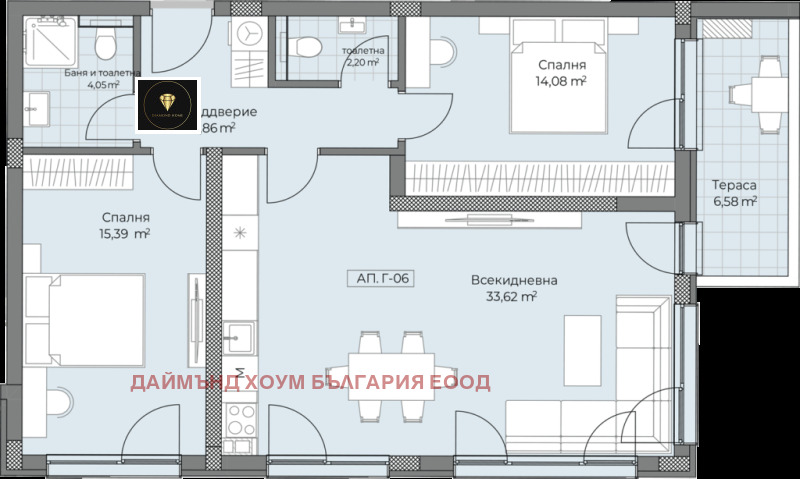 Продава 3-СТАЕН, гр. Пловдив, Остромила, снимка 2 - Aпартаменти - 48518711