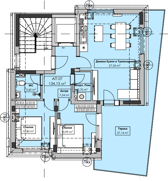 Продава 3-СТАЕН, гр. Созопол, област Бургас, снимка 5 - Апартаменти - 52651091