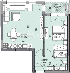 1 bedroom Gagarin, Plovdiv 3