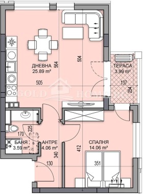 1 bedroom Gagarin, Plovdiv 5