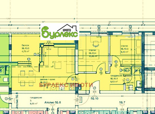 Eladó  2 hálószobás Varna , Kajsieva gradina , 78 négyzetméter | 60412583 - kép [6]