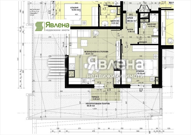 Продава 2-СТАЕН, гр. София, Кръстова вада, снимка 9 - Апартаменти - 52808767