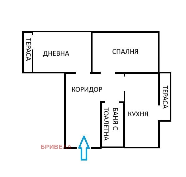 Продава 2-СТАЕН, гр. София, Хаджи Димитър, снимка 8 - Апартаменти - 53519492