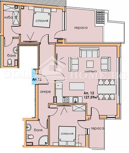 De vânzare  2 dormitoare Plovdiv , Țentâr , 128 mp | 76493860 - imagine [2]