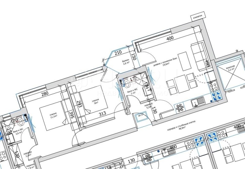 De vânzare  2 dormitoare Varna , m-t Pcielina , 69 mp | 85007655 - imagine [3]