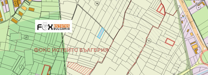 For Sale  Plot region Plovdiv , Brestnik , 2217 sq.m | 61385062