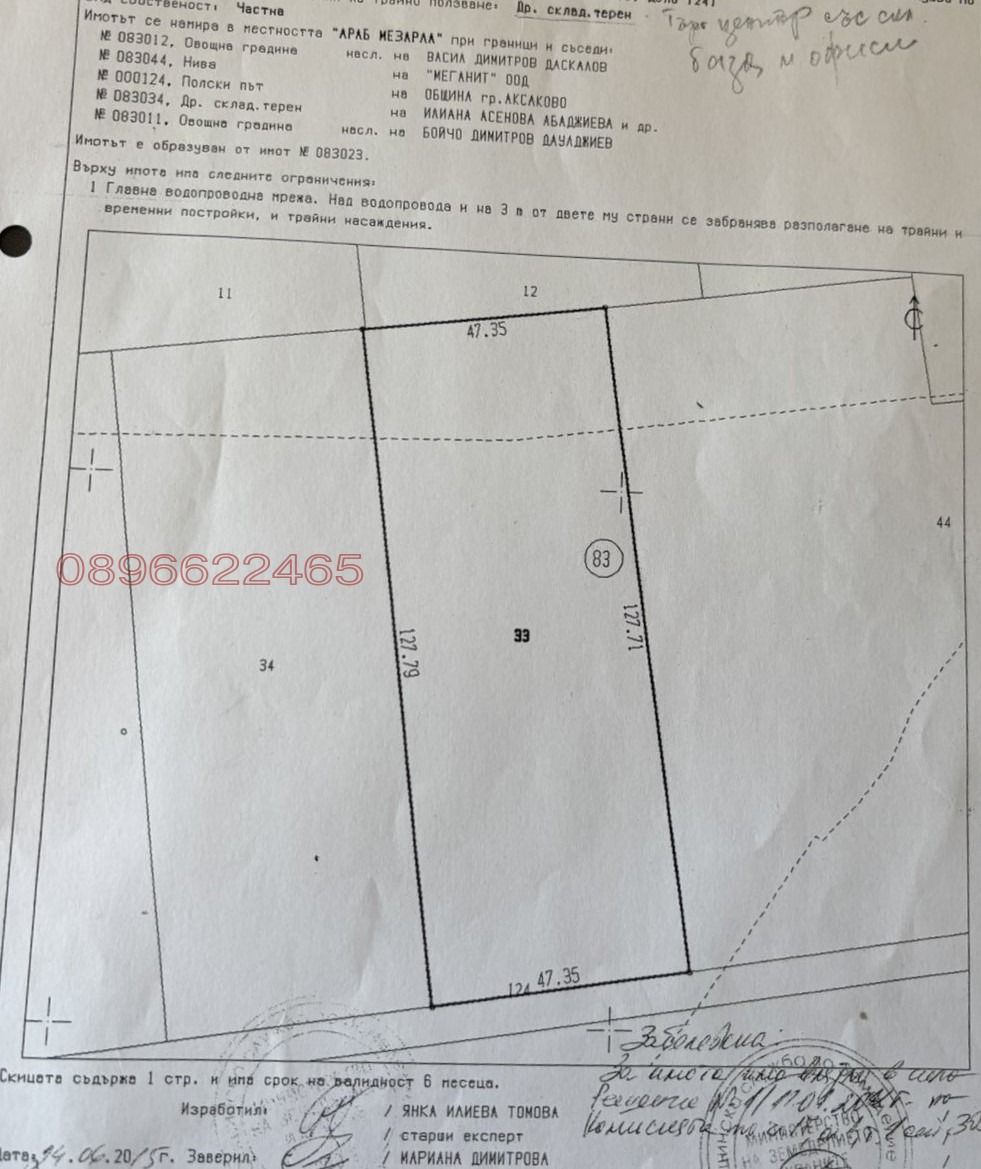 Продава ПАРЦЕЛ, гр. Игнатиево, област Варна, снимка 4 - Парцели - 54713134