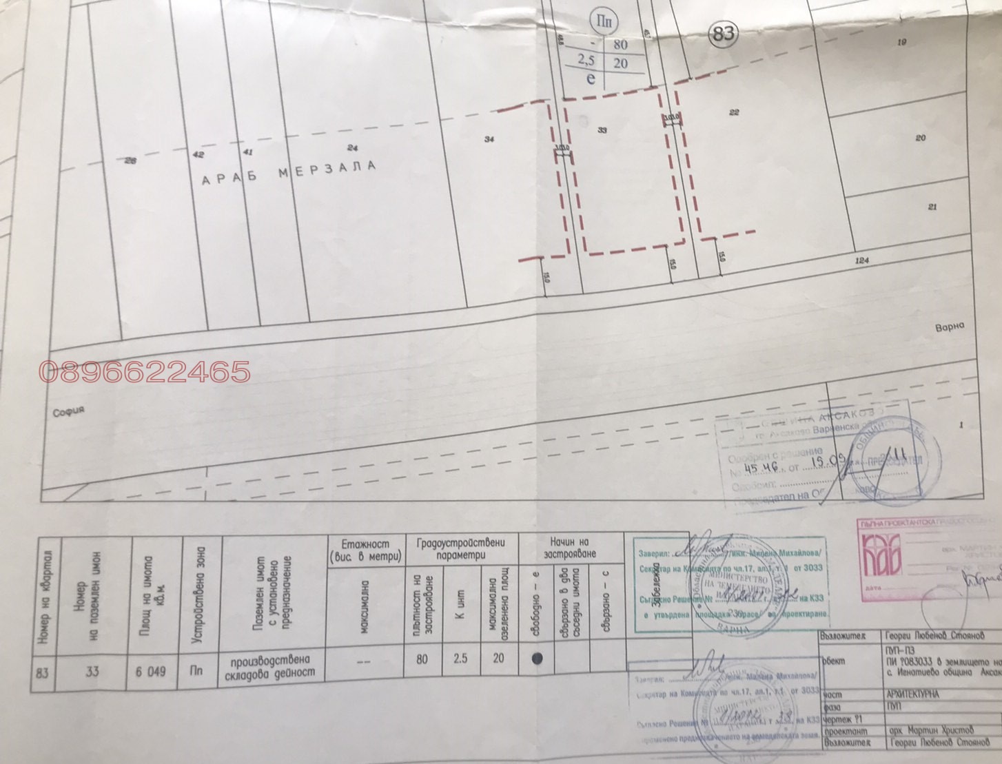 Продава ПАРЦЕЛ, гр. Игнатиево, област Варна, снимка 2 - Парцели - 54713134