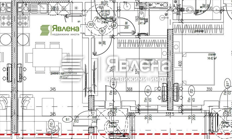 À venda  1 quarto Sofia , Mladost 4 , 60 m² | 27320030 - imagem [2]