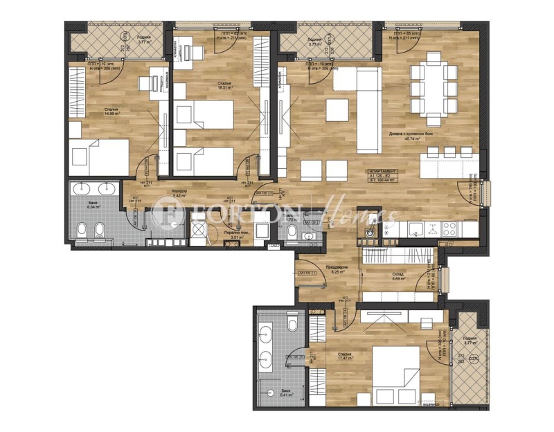 In vendita  3 camere da letto Sofia , Boiana , 212 mq | 83423628 - Immagine [4]