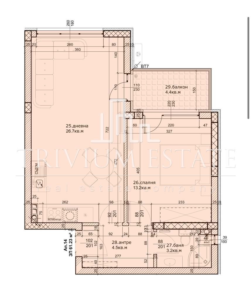 Продава 2-СТАЕН, гр. Пловдив, Остромила, снимка 2 - Апартаменти - 52287841