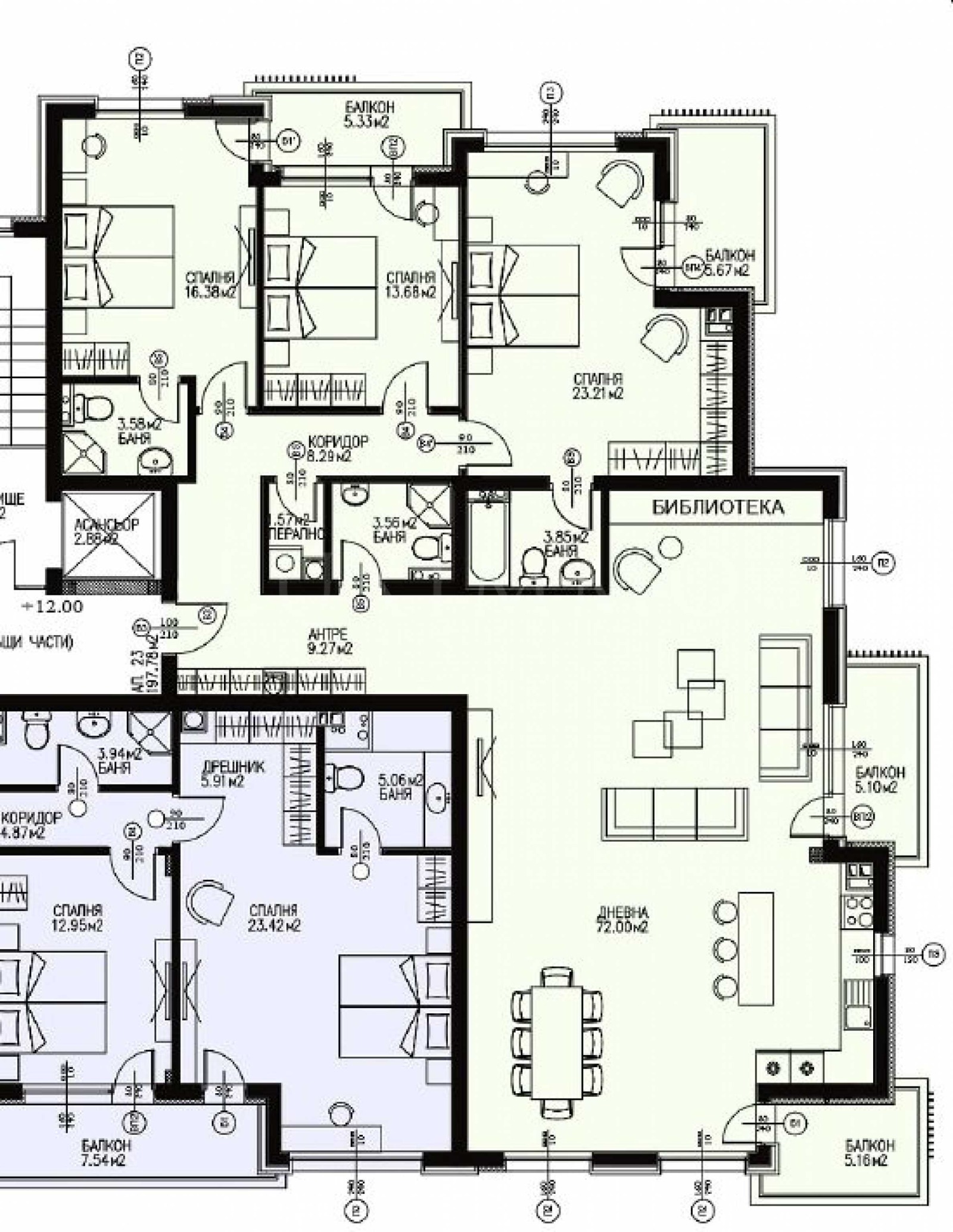 Продава 4-СТАЕН, гр. София, Драгалевци, снимка 3 - Апартаменти - 54644437