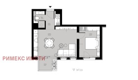 1 Schlafzimmer Owtscha kupel, Sofia
