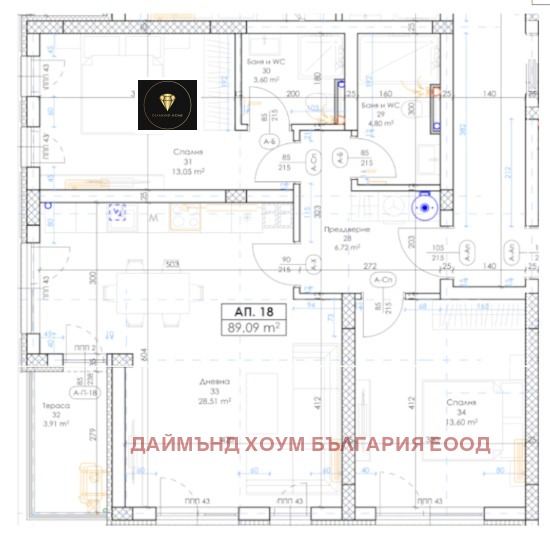 Продава  3-стаен град Пловдив , Беломорски , 106 кв.м | 65221386 - изображение [2]