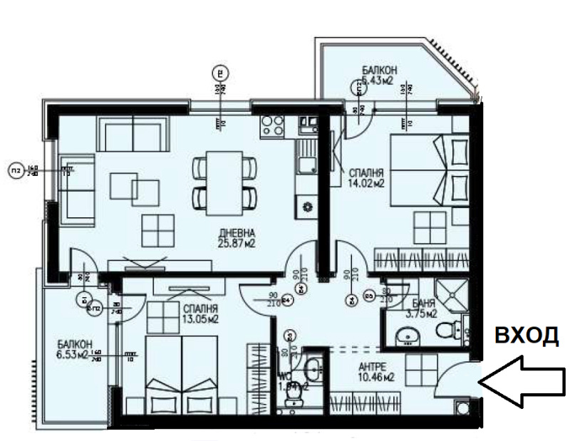 Продава  3-стаен град София , Драгалевци , 111 кв.м | 45130290 - изображение [2]