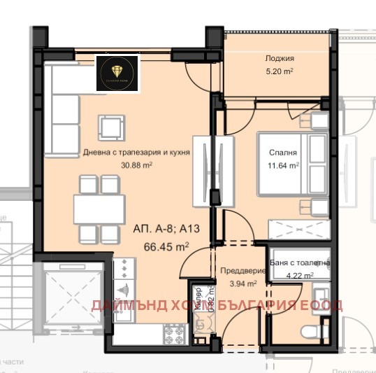 Продава 3-СТАЕН, гр. Пловдив, Остромила, снимка 2 - Апартаменти - 52455650