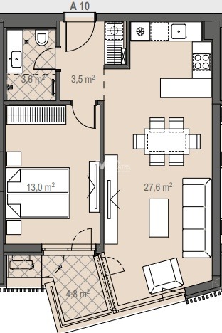 Продава 2-СТАЕН, гр. София, Манастирски ливади, снимка 5 - Апартаменти - 55378172