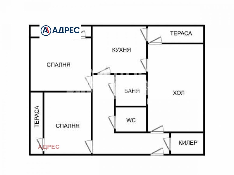 En venta  2 dormitorios Varna , Chayka , 100 metros cuadrados | 76060011 - imagen [4]
