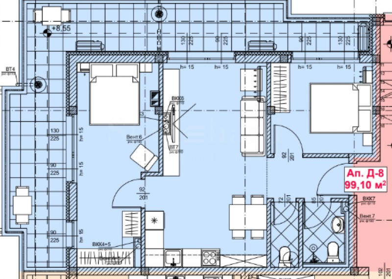 Продава 3-СТАЕН, гр. Созопол, област Бургас, снимка 2 - Апартаменти - 53112931