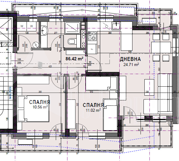 Продава 3-СТАЕН, гр. Стара Загора, Казански, снимка 2 - Апартаменти - 53886201