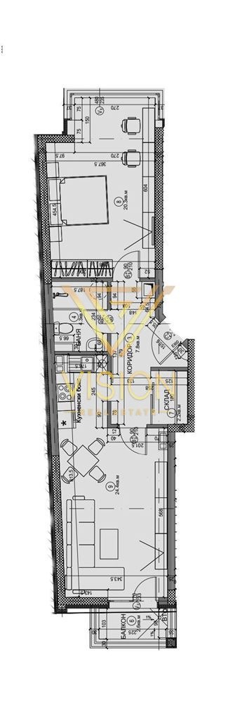 Продава 2-СТАЕН, гр. София, Бъкстон, снимка 3 - Aпартаменти - 48624132