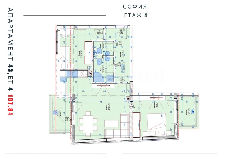 Продава 3-СТАЕН, гр. София, Слатина, снимка 2 - Апартаменти - 53107502