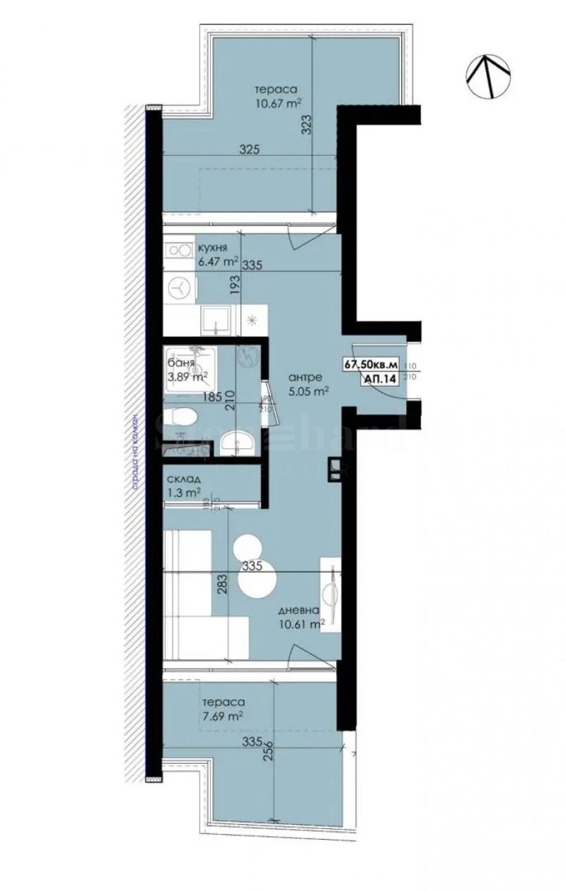 Продава 1-СТАЕН, гр. Созопол, област Бургас, снимка 2 - Апартаменти - 52420950